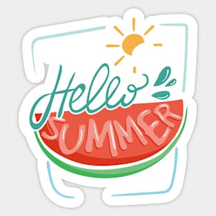 summer watermelon suger Sticker